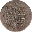 2 Skilling - Christian VII