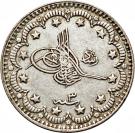 5 Kurus - Mehmed V (Kosova mint)