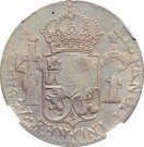 8 Reales - Ferdinand VII (Counterstamped Mexico 8 Reales)