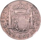 8 Reales (Ferdinand VII - Counterstamped Mexico 8 Reales)