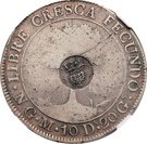 8 Reales - Isabel II (Counterstamp on Central American 8 Reales)