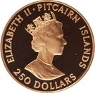 250 Dollars - Elizabeth II (Drafting of  Constitution)