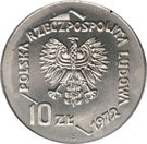 10 Złotych (Gdynia Seaport; Trial Strike filled land)