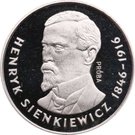 100 Złotych (Henryk Sienkiewicz date on the right; Trial Strike)