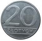 20 Złotych (small type)