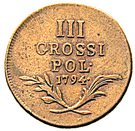 3 Grossi - Franz II (Coin for the Imperial Austrian Army)