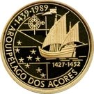 100 Escudos (Discovery of Azores; Gold)