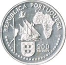 200 Escudos (Treaty of Tordesilhas; Silver)