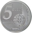 5 Euro (First Portuguese Stamp; .925 Silver)