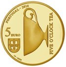 5 Euro (Catarina de Bragança; Gold)