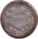 200 Réis - Pedro V