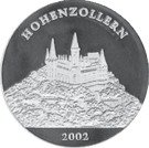 1000 Francs CFA (Hohenzollern Castle)