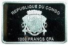 1000 Francs CFA (Year of the Rooster)