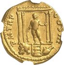 Aureus - Hadrianus (PM TRP COS III; Hercules; Rome)