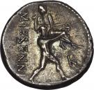 Denarius (Herennia: Marcus Herennius; PIETAS / M•HERENNI)