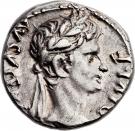 Denarius - Augustus (C CAES AVGVS F; Lugdunum mint)