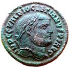 Follis - Diocletianus (GENIO POPULU ROMANUM)