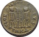 Follis - Constantinus II (GLORIA EXERCITVS; Siscia mint)