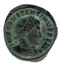 Follis - Constantinus I (MARTI CONSERVATORI; Ticinum mint)