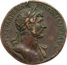 Sestertius - Hadrianus (FORT RED)