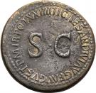 Sestertius - Livia (TI CAESAR DIVI AVG F AVGVST P M TR POT XXIIII SC; Strike under Tiberius; Rome mint)