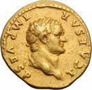 Aureus - Vespasianus (PONTIF TR POT)