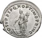 Denarius - Traianus (COS V P P SPQR OPTIMO PRINC: Fortuna)