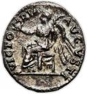 Quinarius - Titus (VICTORIA AVGVSTI; Victory seated; Strike under Vespasianus; Rome mint)