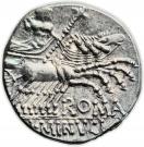 Denarius (Minucia: Lucius Minucius; L•MINVCI ROMA)