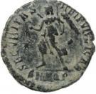 Nummus - Gratianus (SECVRITAS REPVBLICAE; Aquileia mint)