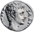 Denarius - Augustus (MAR VLT; Colonia Patricia mint)