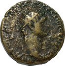 Dupondius - Domitianus VIRTVTI AVGVSTI SC; Rome mint