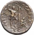 Sestertius - Titus (IVDAEA CAPTA SC; Strike under Vespasianus; Rome mint)