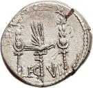 Denarius - Marcus Antonius (ANT•AVG III•V•R•P•C / LEG VI)