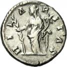 Denarius - Faustina II (HILARITAS)