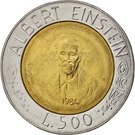 500 Lire (Albert Einstein)