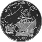 10 000 Lire (Giovanni Caboto)