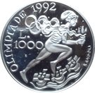 1000 Lire (Barcelona Olympics)