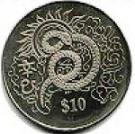 10 Dollars (Year of the Snake)