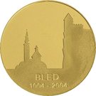 25 000 Tolarjev (Town of Bled mention)