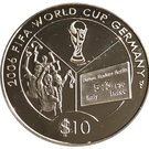 10 Dollars - Elizabeth II (FIFA World Cup 2006)