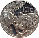 10 Cents (Elephant - Strength of Africa)