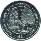 2 Pounds - Elizabeth II (Discovery of South Georgia)