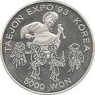 5000 Won (Taejon International Exposition)