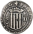 2 Reales - Felipe IV (beaded circle)