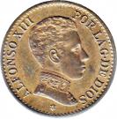 1 Centimo - Alfonso XIII (4th portrait)