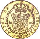 80 Reales de vellon - Isabel II (CONST)