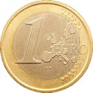 1 Euro - Juan Carlos I (1st type - 1st map)