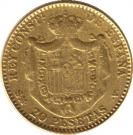 20 Pesetas - Alfonso XIII (4th portrait)