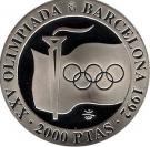 2000 Pesetas - Juan Carlos I (Olympics)